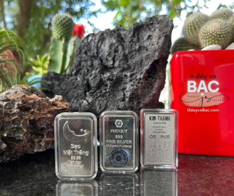 Mua bán bạc thỏi