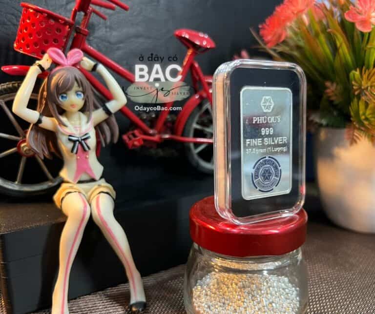 Bạc miếng Phú Quý 1 lượng