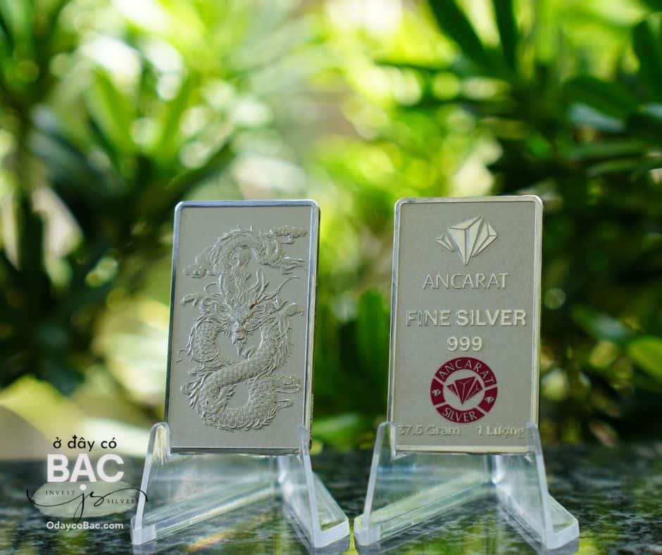 bạc miếng Ngân long quảng tiến