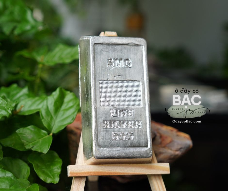 Bạc thỏi bạc Mặt trăng 1000 gram