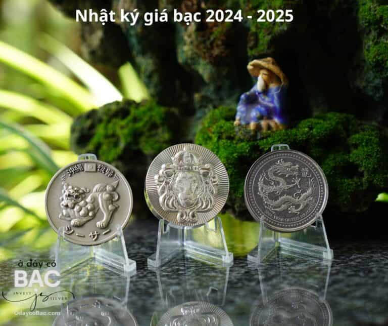 Nhật ký giá bạc 2024 - 2025