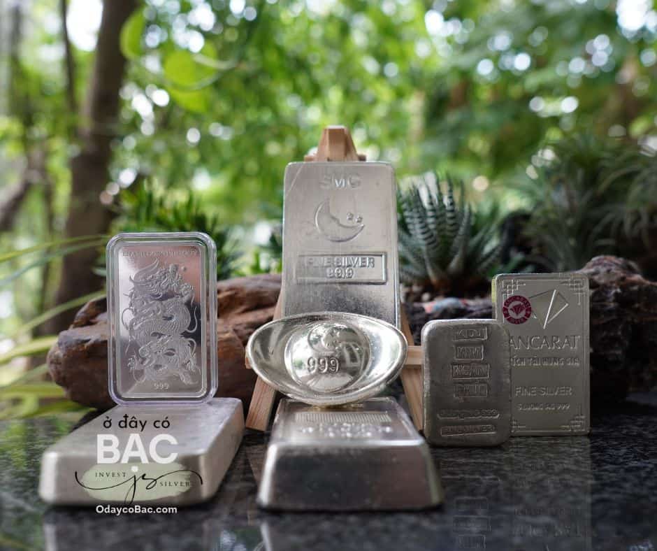 Bạc tích trữ dạng thỏi