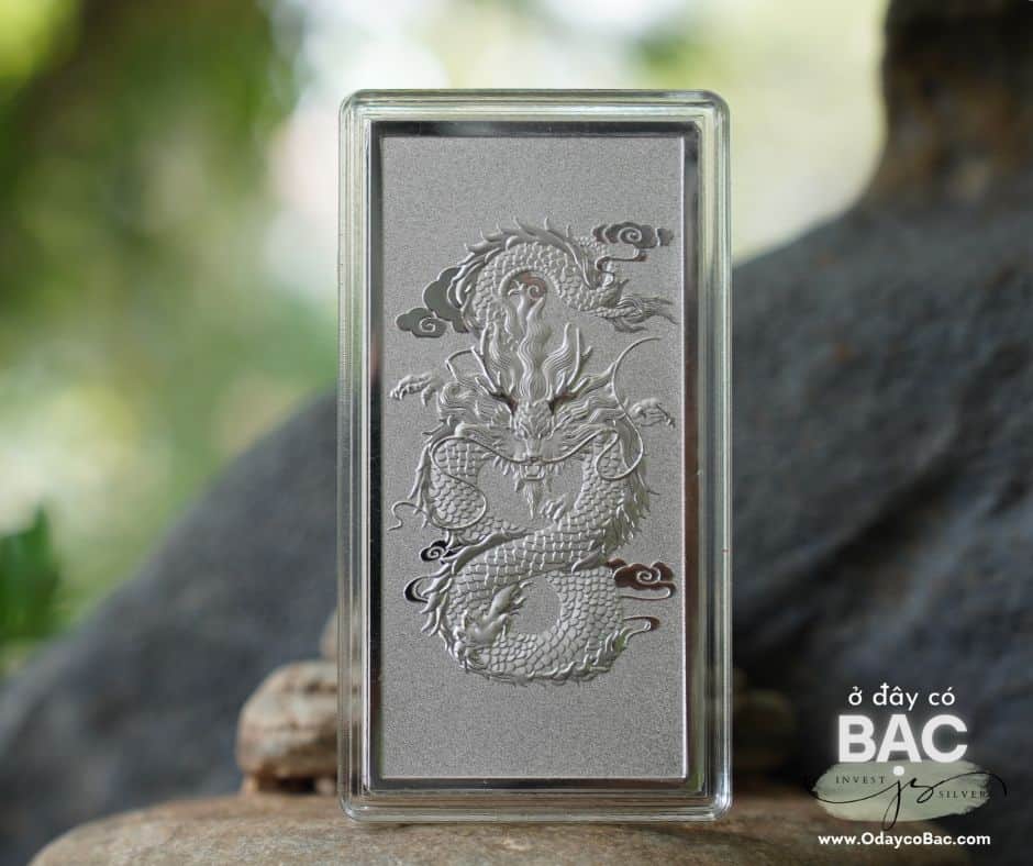 Bạc mỹ nghệ Lân Sư Rồng Ancarat