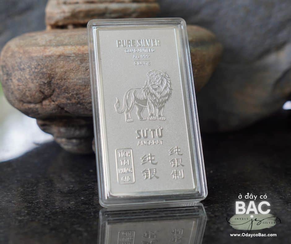 Bạc mỹ nghệ Lân Sư Rồng Ancarat