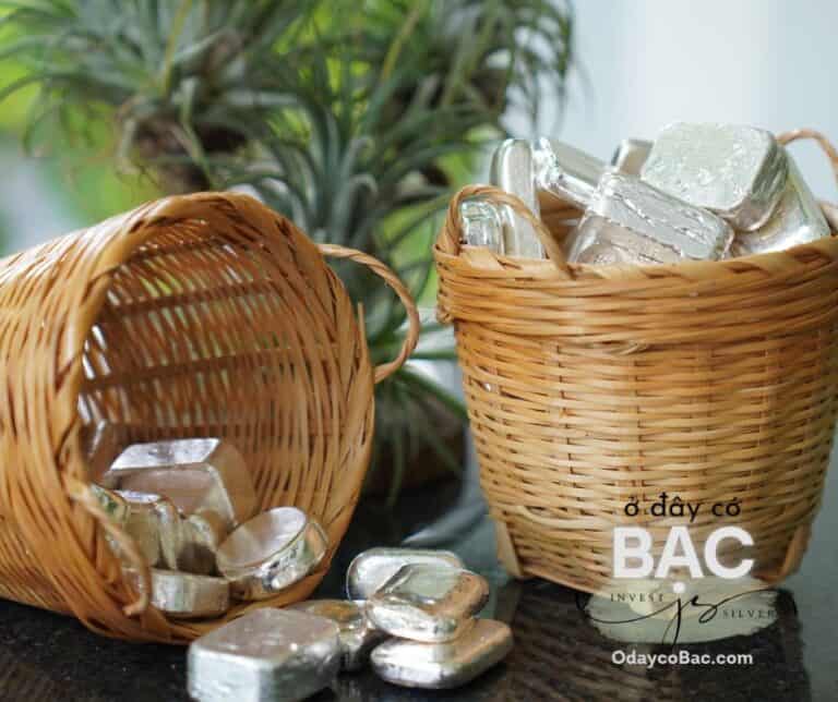 bạc vật chất, bạc thật