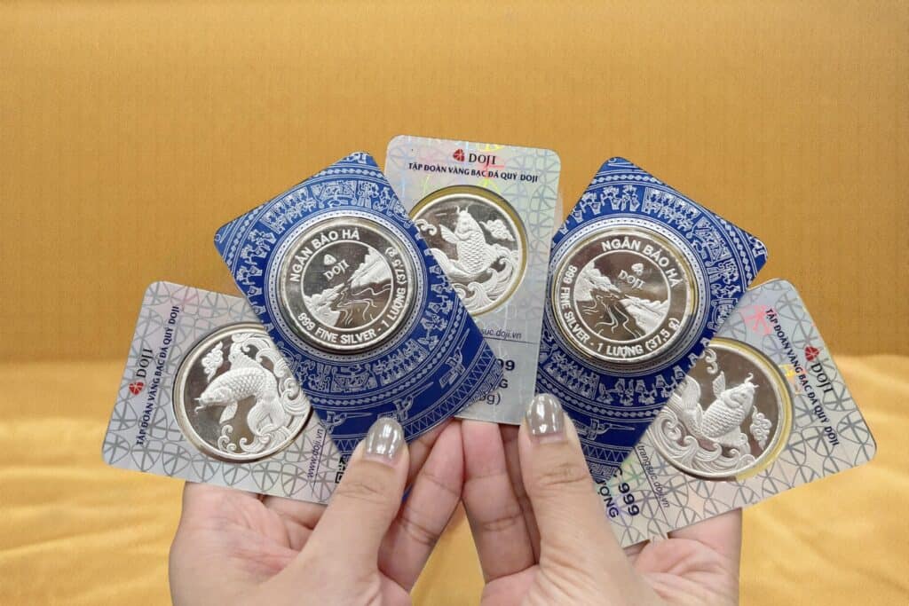 Bạc Doji Ngân bảo hà Ngân Bảo Lâm