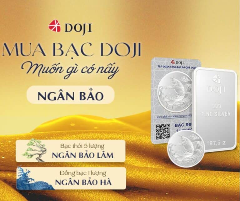 Bạc Doji Ngân bảo hà Ngân Bảo Lâm
